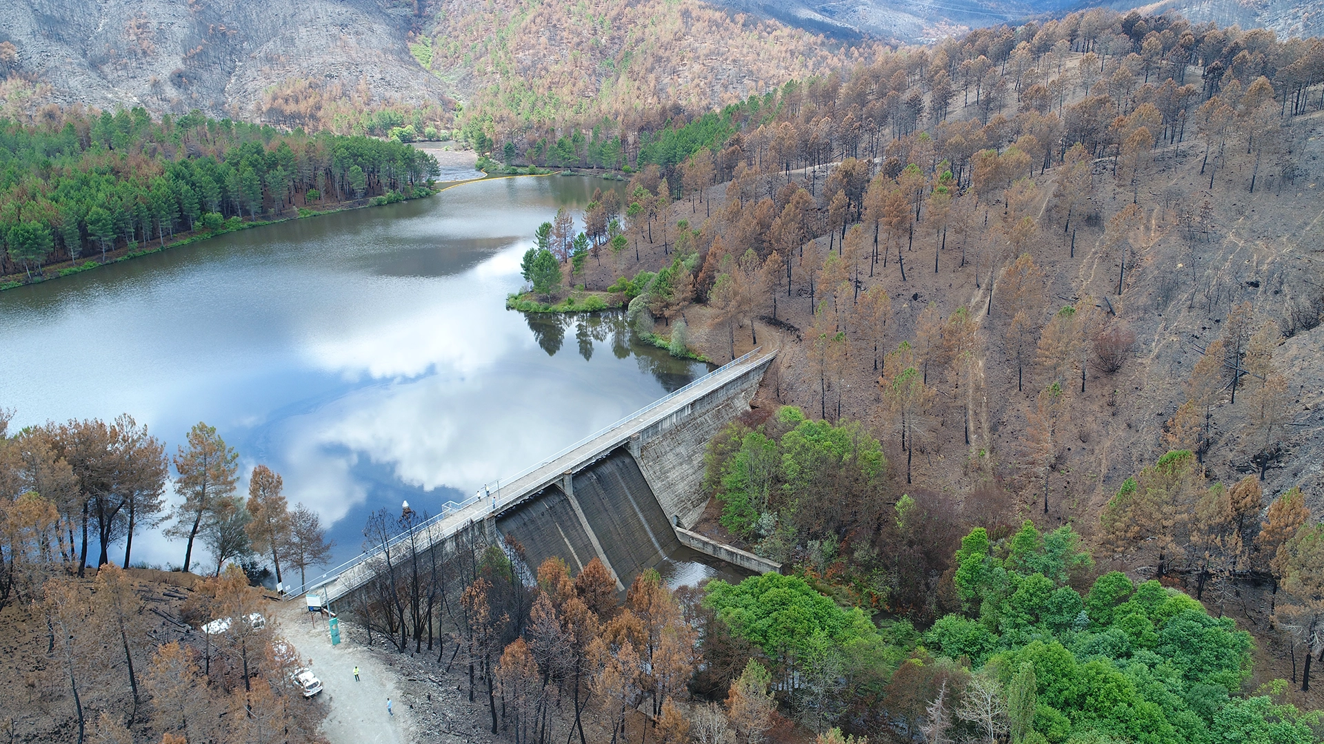 Ósmosis inversa móvil para tratamiento de agua potable post-incendio