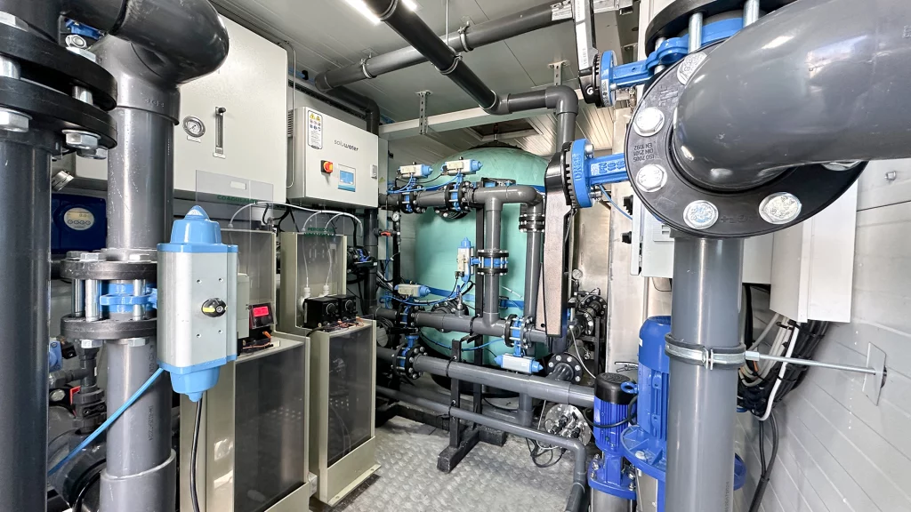 Interior de la Planta Móvil de Proceso PW | Soluwater Interior de la Planta Móvil de Proceso PW | Soluwater