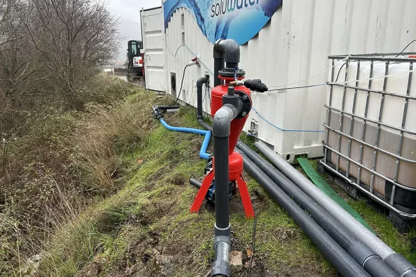 Inyección directa a red tras potabilización de emergencia